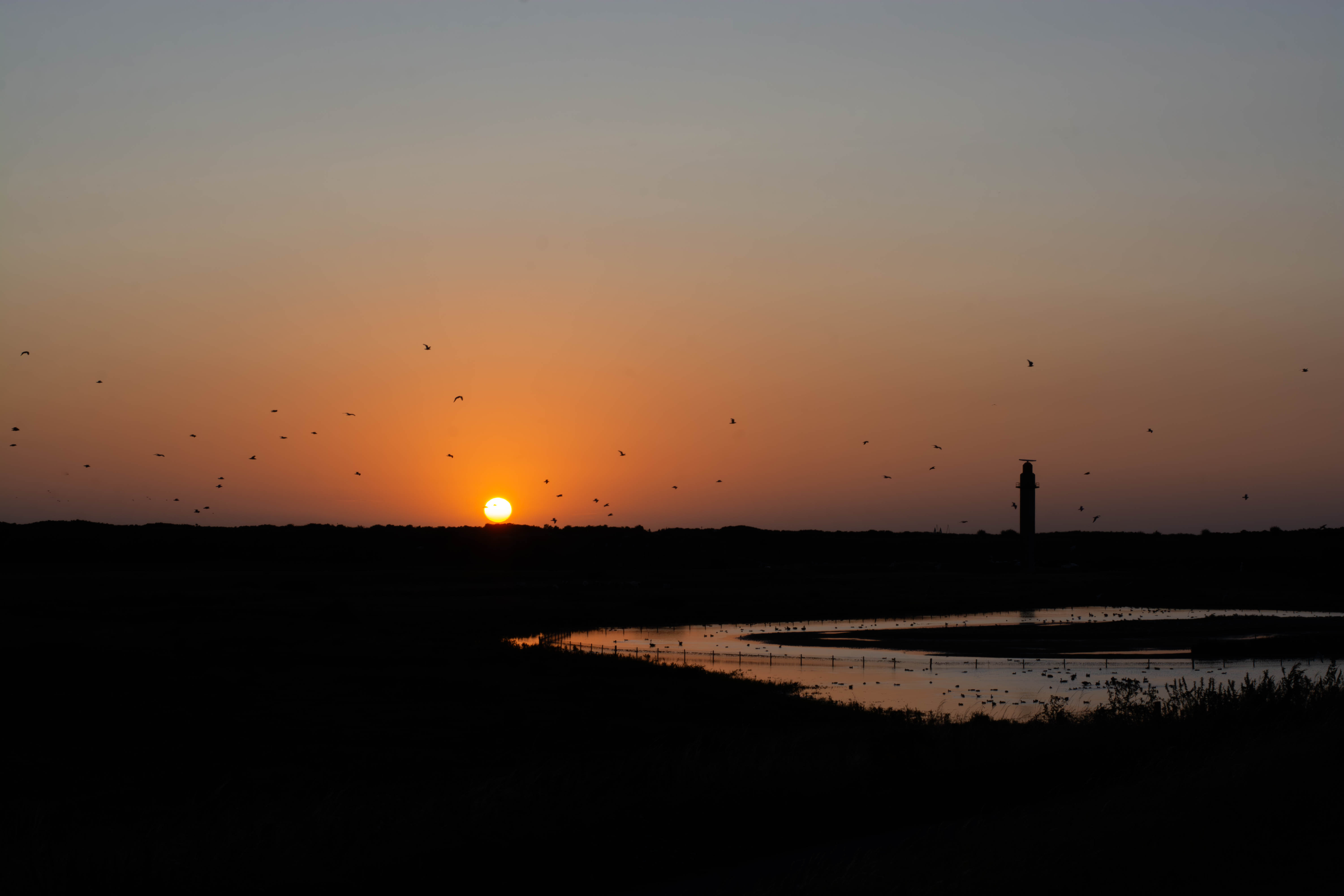 Sonnenuntergang in NL